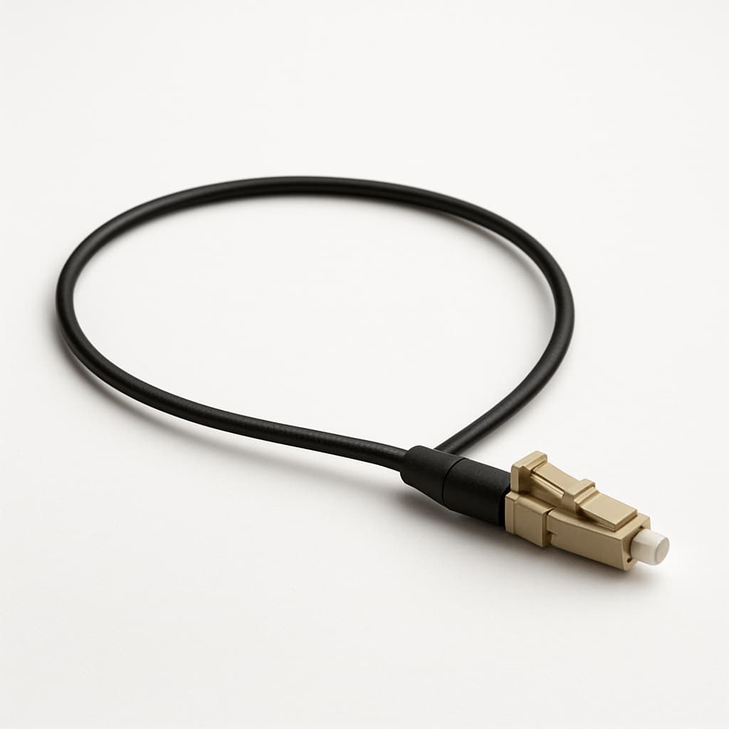 Telegartner U01100A0273 LC Plug MM Cable Assembly — illustrative AI-generated image