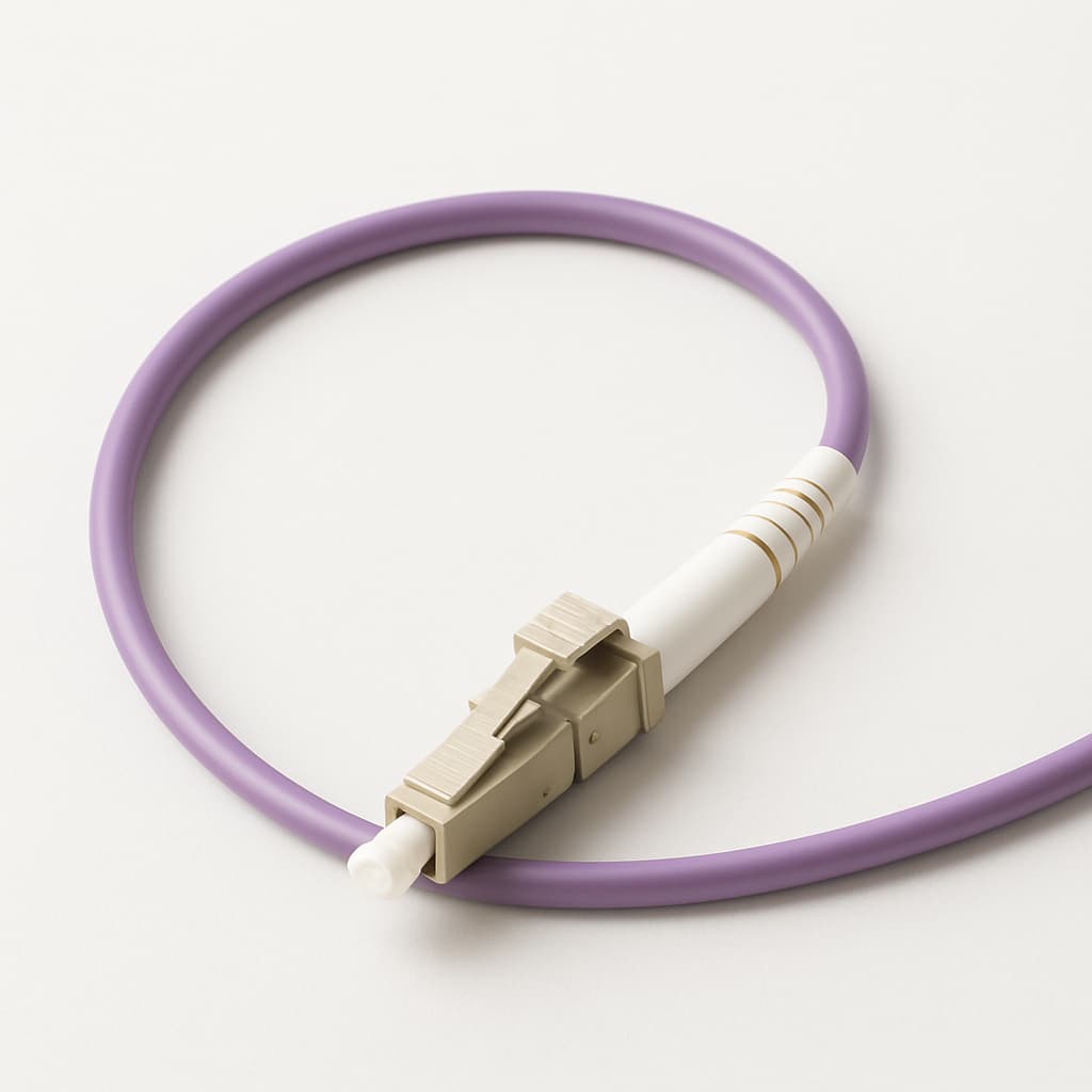 Telegartner U01100A0313 LC Plug Cable Assembly — illustrative AI-generated image