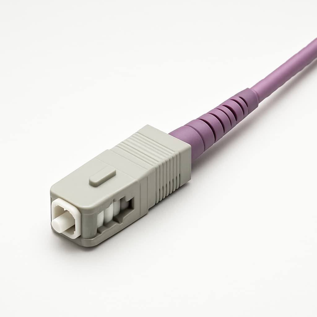 Telegartner U01100A0316 SC Plug MM Cable Assembly — illustrative AI-generated image