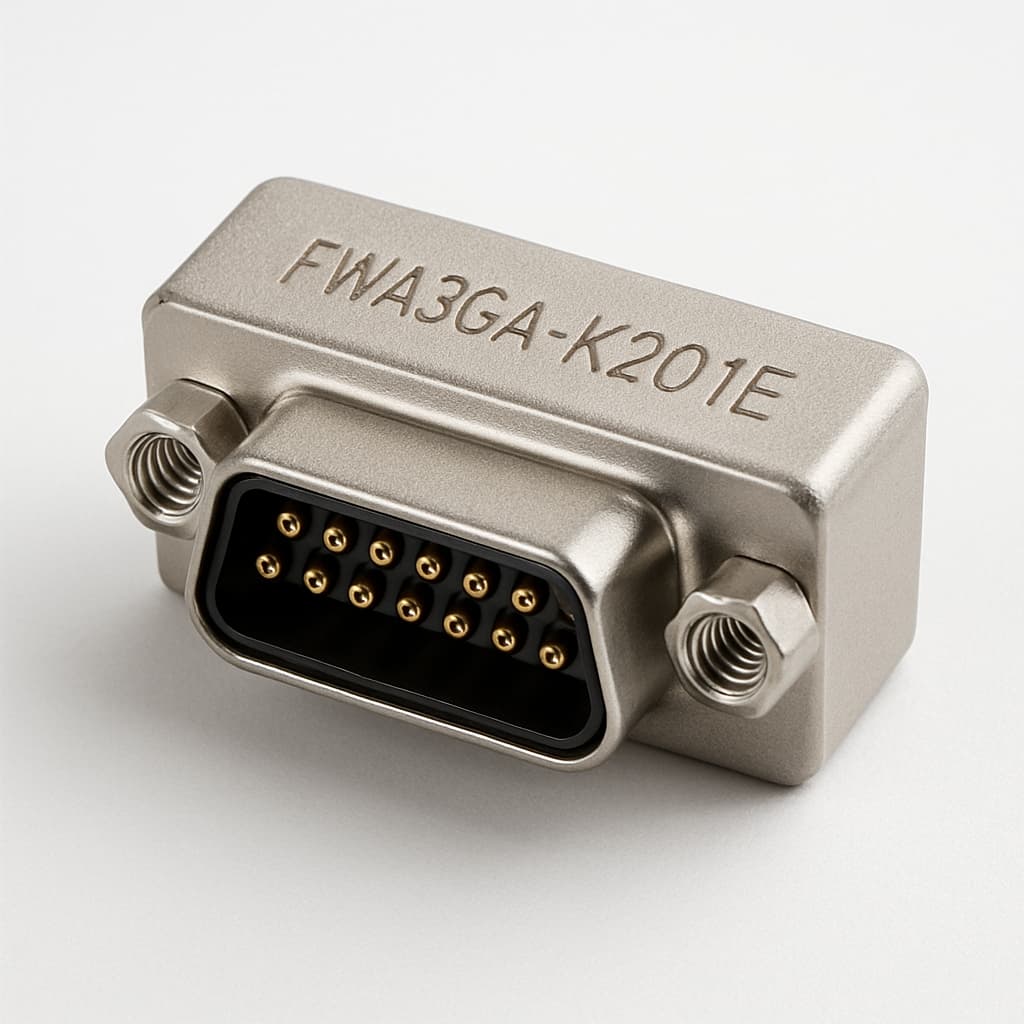 MOLEX / FCT FWA3GA-K201E — illustrative AI-generated image