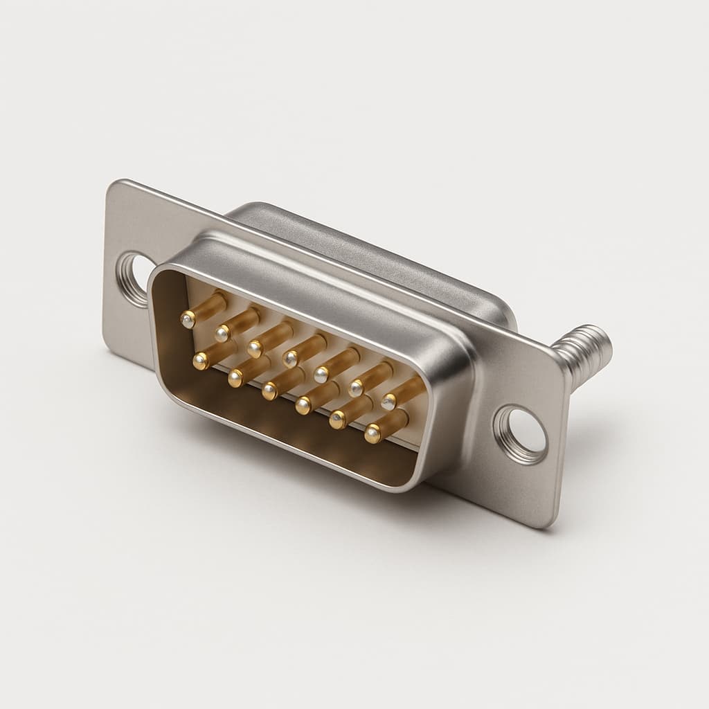 MOLEX / FCT FWDFM15-26P-K1444 D-Sub — illustrative AI-generated image