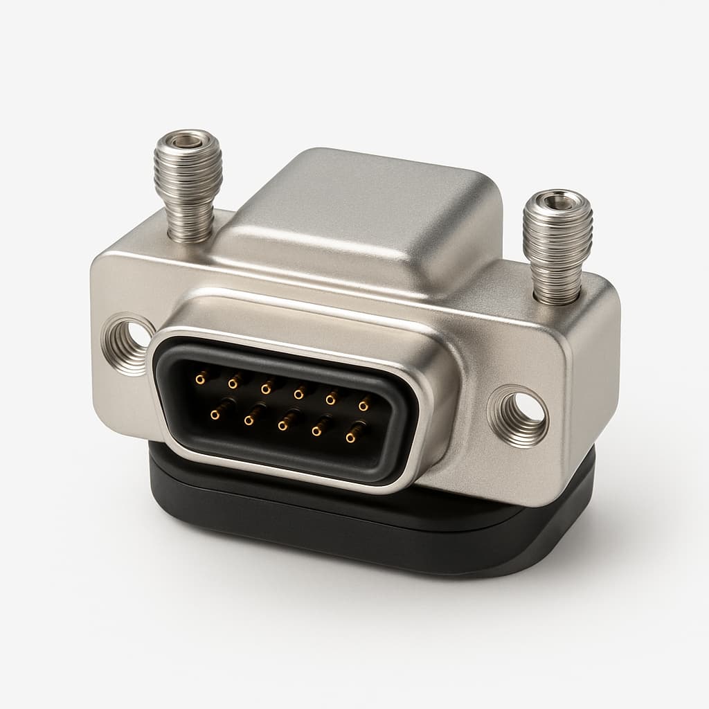 MOLEX / FCT FWDFM15P D-Sub Waterproof Connector — illustrative AI-generated image