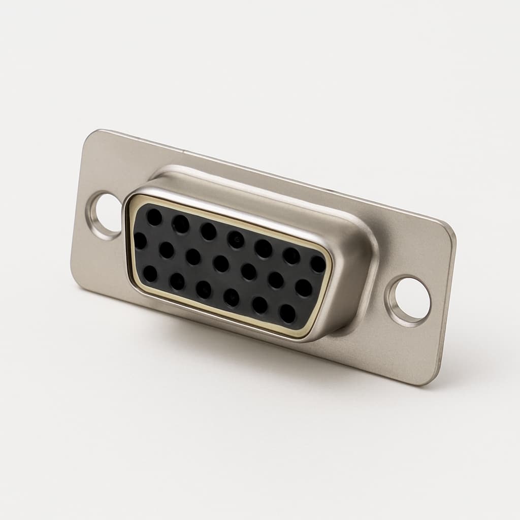 MOLEX / FCT FWDFM15S D-Sub — illustrative AI-generated image