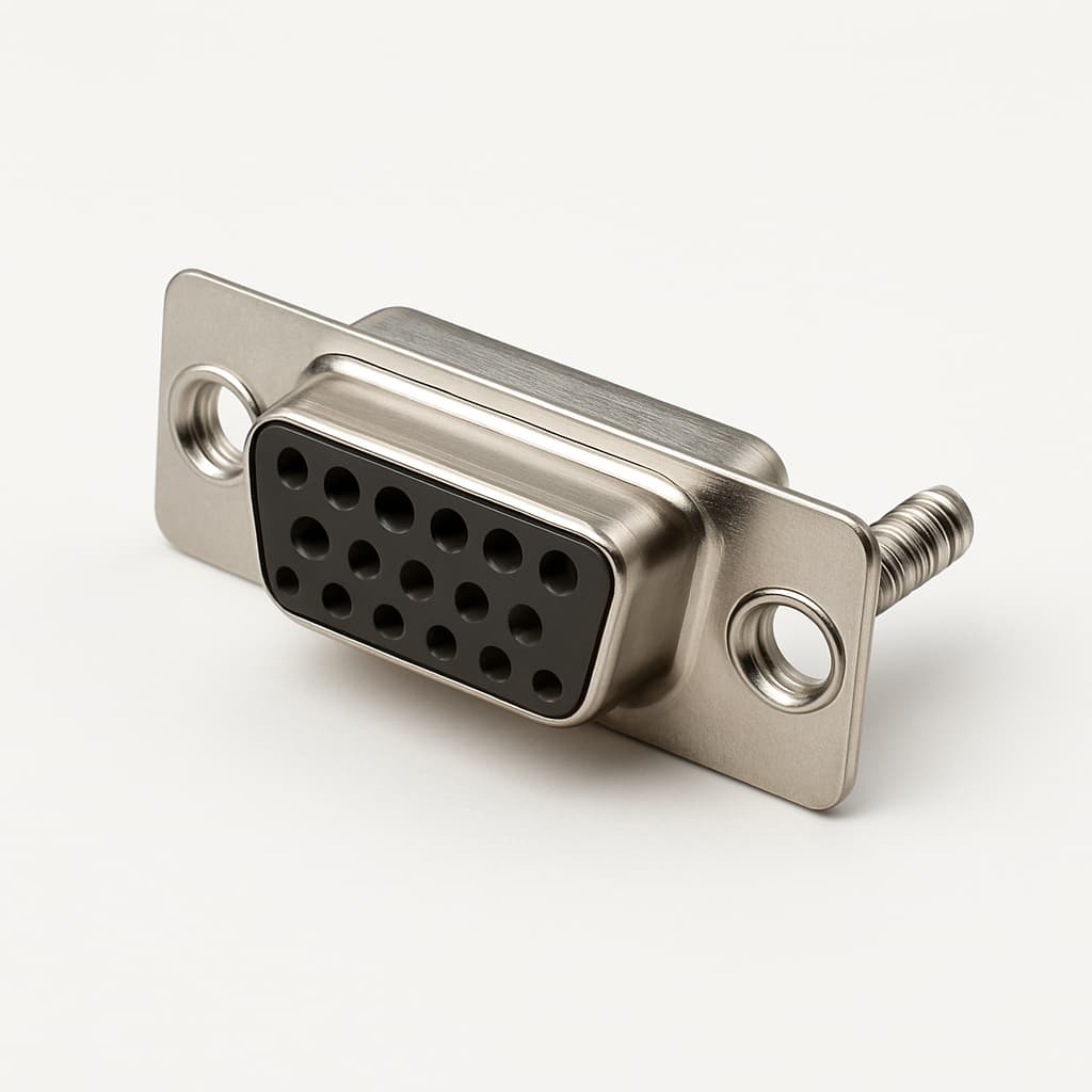 MOLEX / FCT FWDRM15P1-K415 D-Sub Connector — illustrative AI-generated image