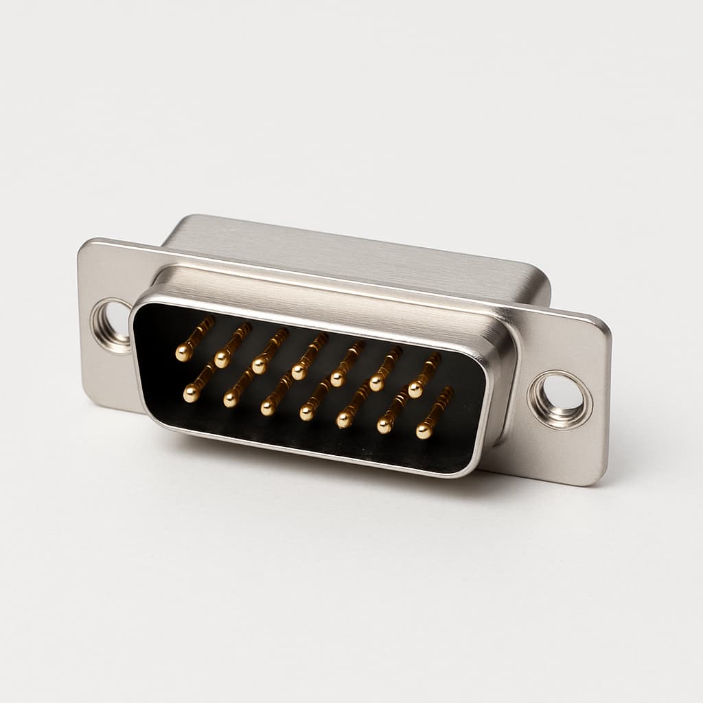 Molex / FCT FWDRM15P25 — illustrative AI-generated image