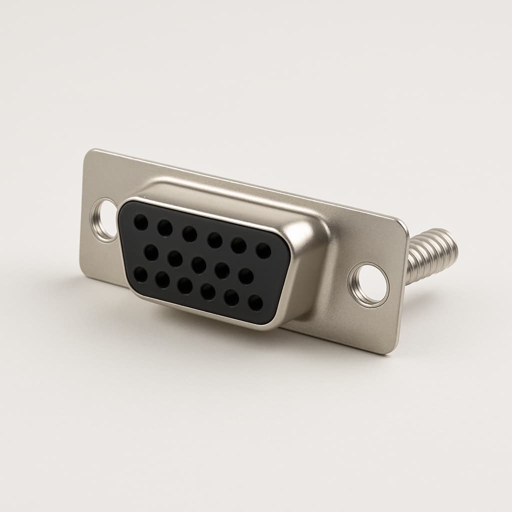 Molex / FCT FWDRM15S25 D-Sub — illustrative AI-generated image