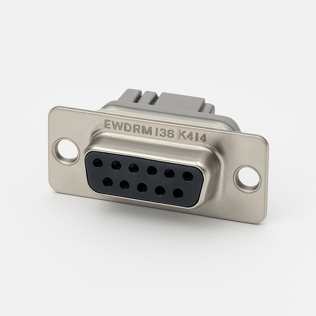 MOLEX / FCT FWDRM15S-K414 D-Sub — illustrative AI-generated image