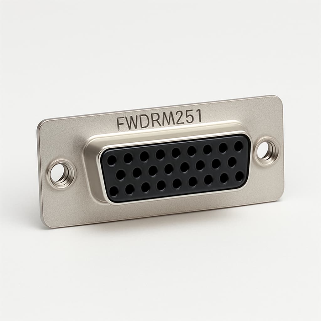 Molex / FCT FWDRM25S1 — illustrative AI-generated image