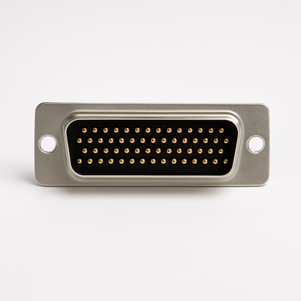 MOLEX / FCT FWDRM37P1 D-Sub — illustrative AI-generated image