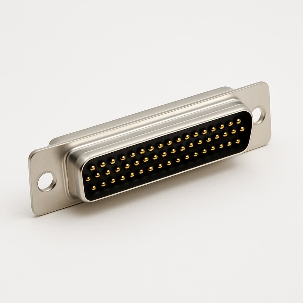 Molex / FCT FWDRM37P1-K415 D-Sub — illustrative AI-generated image