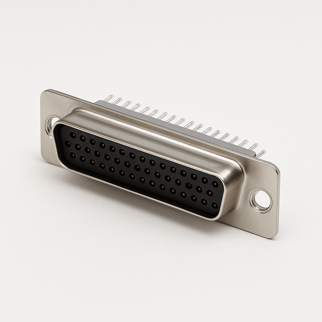 MOLEX / FCT FWDRM37S1-K415 D-Sub Connector — illustrative AI-generated image