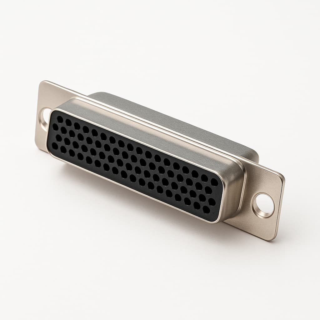 MOLEX / FCT FWDRM50P D-Sub Connector — illustrative AI-generated image