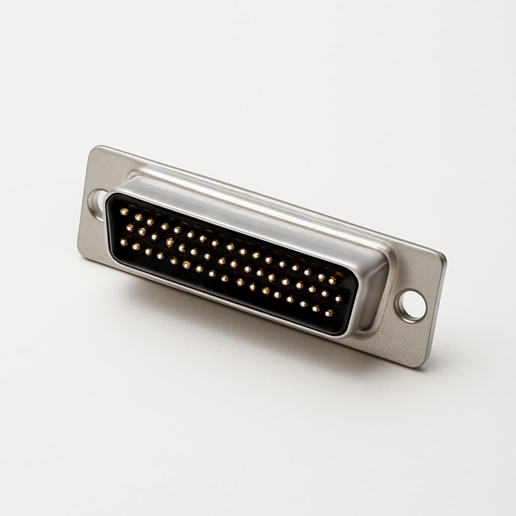 MOLEX / FCT FWDRM50S D-Sub — illustrative AI-generated image