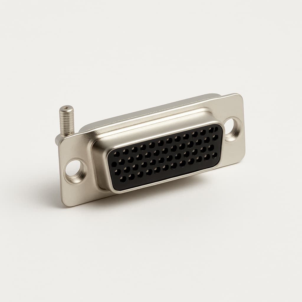 Molex / FCT CT25-44S-2429 D-Sub High Density — illustrative AI-generated image
