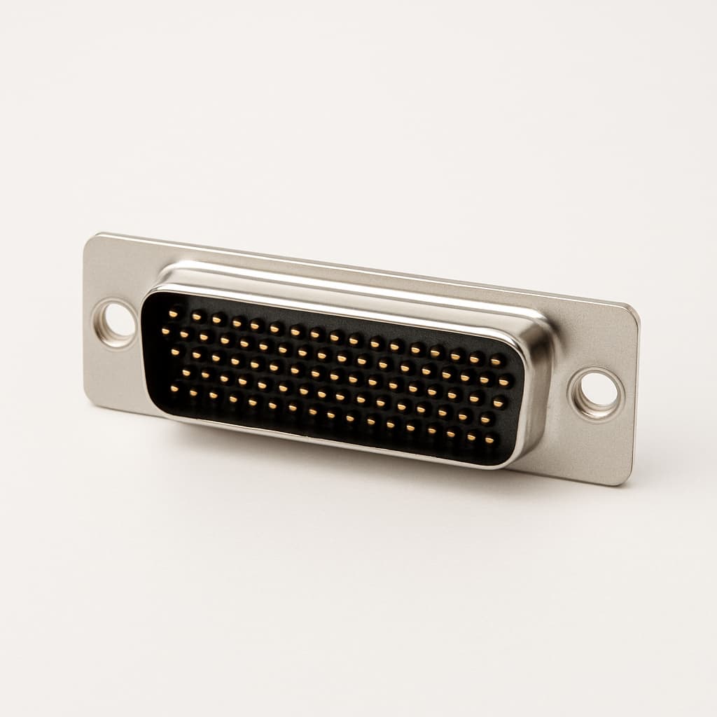 Molex / FCT CT50-78P-2429 D-Sub High Density — illustrative AI-generated image