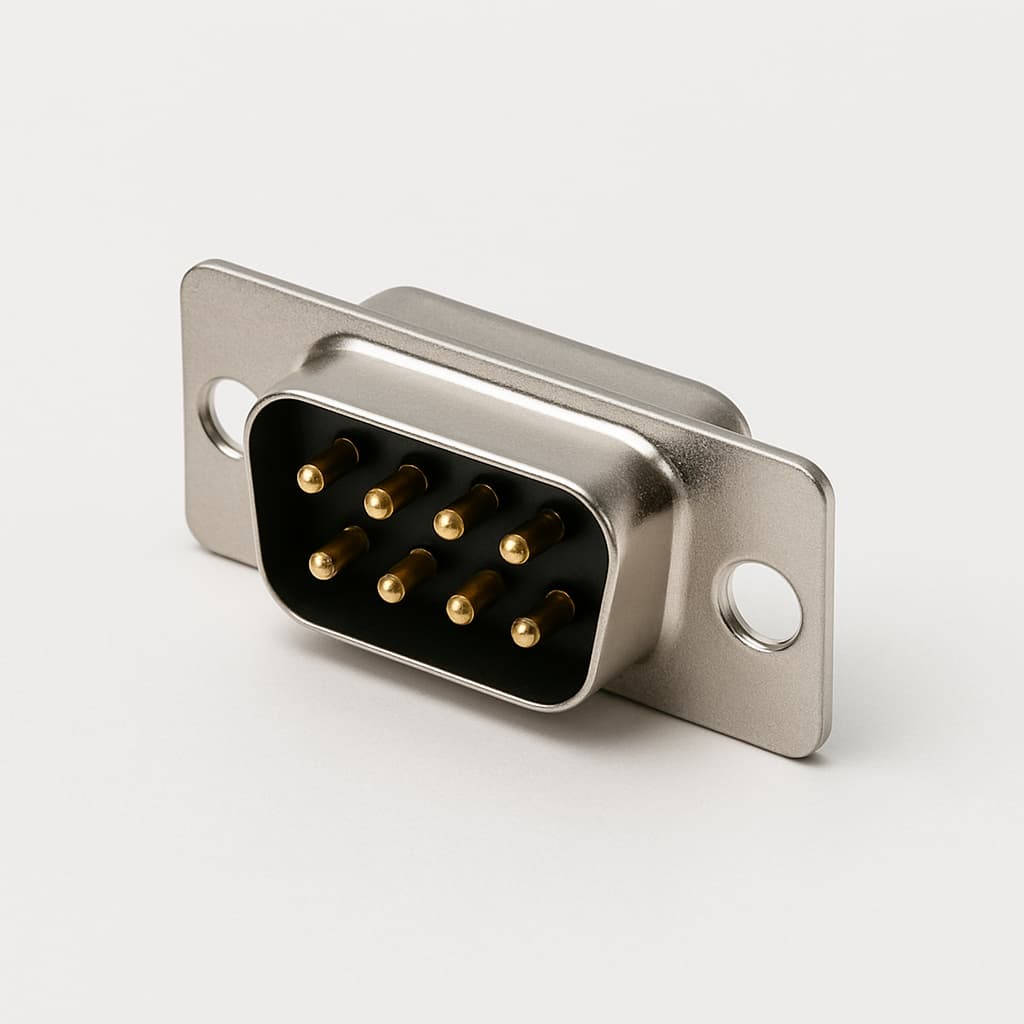 MOLEX / FCT F50P0G1A D-Sub — illustrative AI-generated image