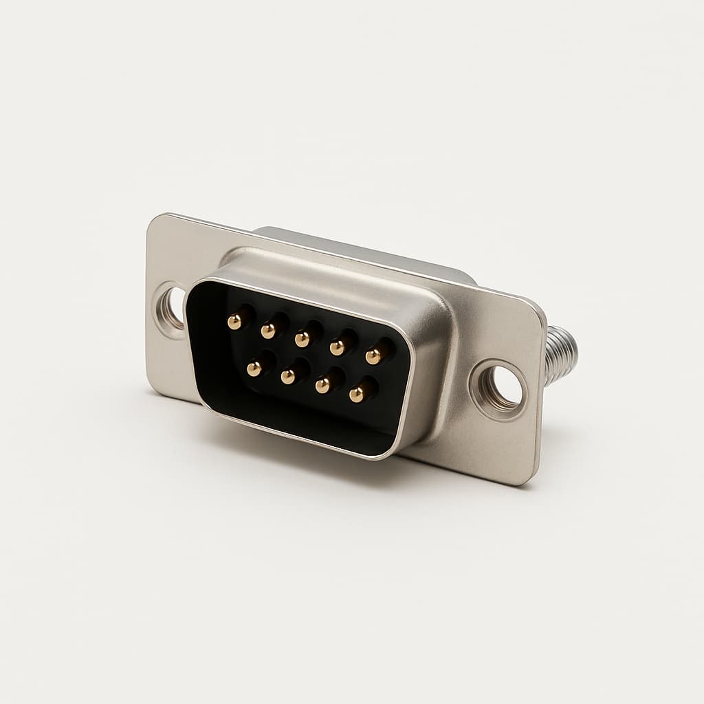 MOLEX / FCT F50S0G1A D-Sub — illustrative AI-generated image