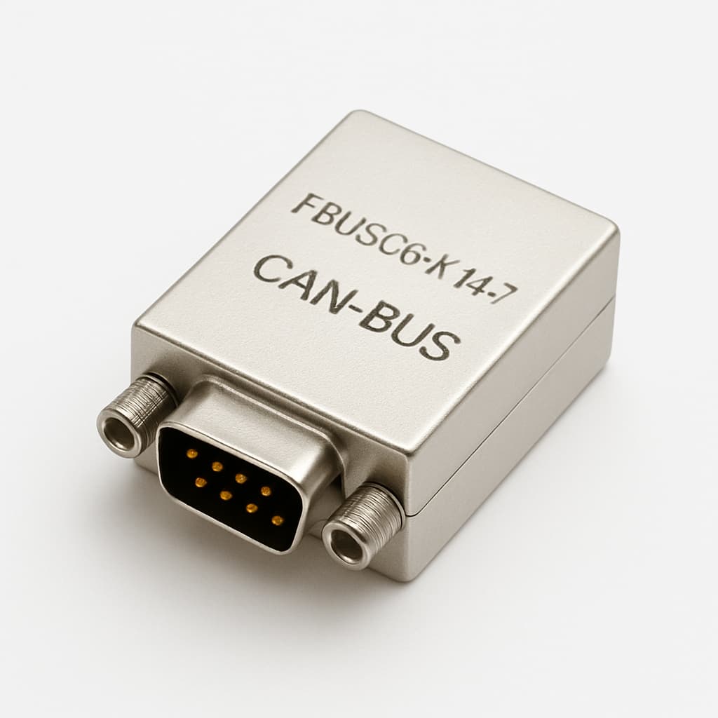 MOLEX / FCT FBUSCG-K1447 CAN-BUS — illustrative AI-generated image
