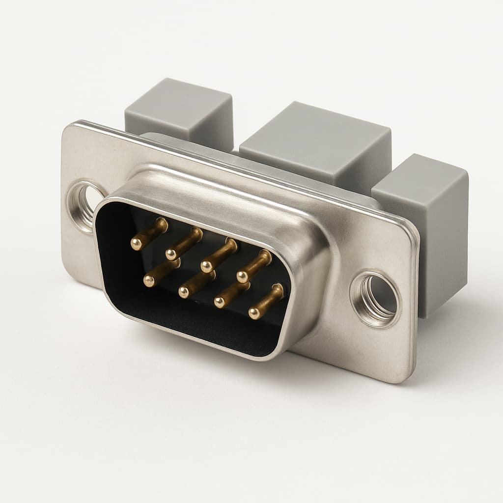 Molex / FCT FE09P1G2-1045 — illustrative AI-generated image