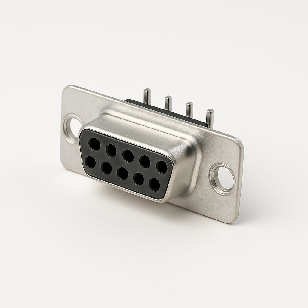 MOLEX / FCT FE09S1G2-1045 D-Sub-Eurostyle — illustrative AI-generated image