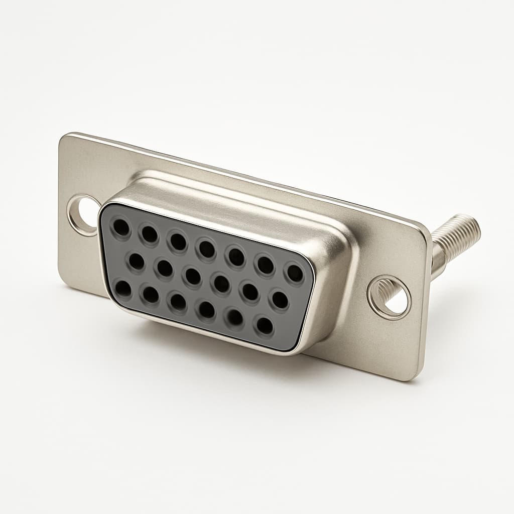 MOLEX / FCT FE15P21G2-1049 D-Sub Eurostyle — illustrative AI-generated image