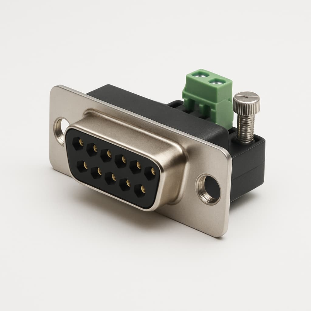 MOLEX / FCT FE15P28G2-1046 D-Sub-Eurostyle — illustrative AI-generated image