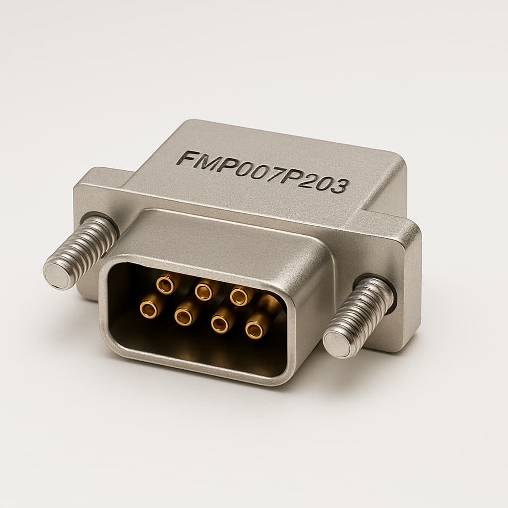 Molex / FCT FMP007P203 40A NiP — illustrative AI-generated image