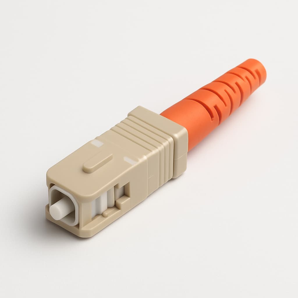 SC MM Simplex Connector — illustrative AI-generated image