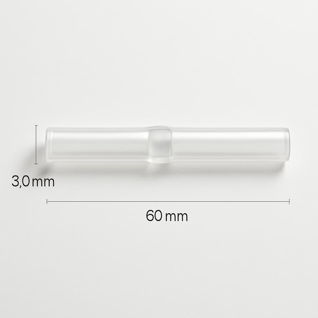 Clear Splice 3.0mm x 60mm — illustrative AI-generated image