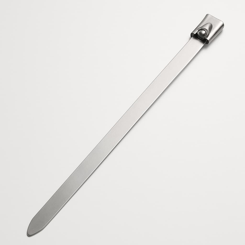 S304 Ball-Lock Cable Tie, 630 mm x 7.9 mm — illustrative AI-generated image