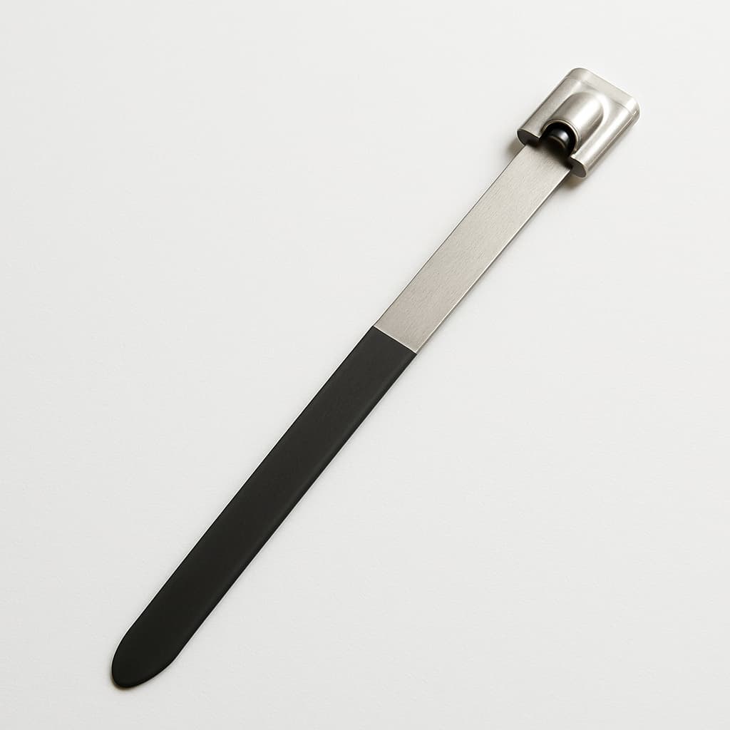 Stainless Steel Ball-Lock Cable Tie, Half Coated, 200 mm x 4.6 mm — illustrative AI-generated image
