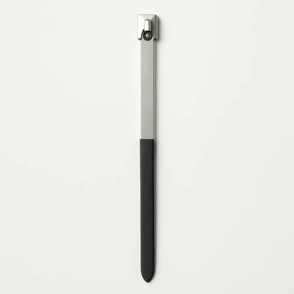 Stainless Steel Ball-Lock Cable Tie, Half Coated, 250 mm x 4.6 mm — illustrative AI-generated image