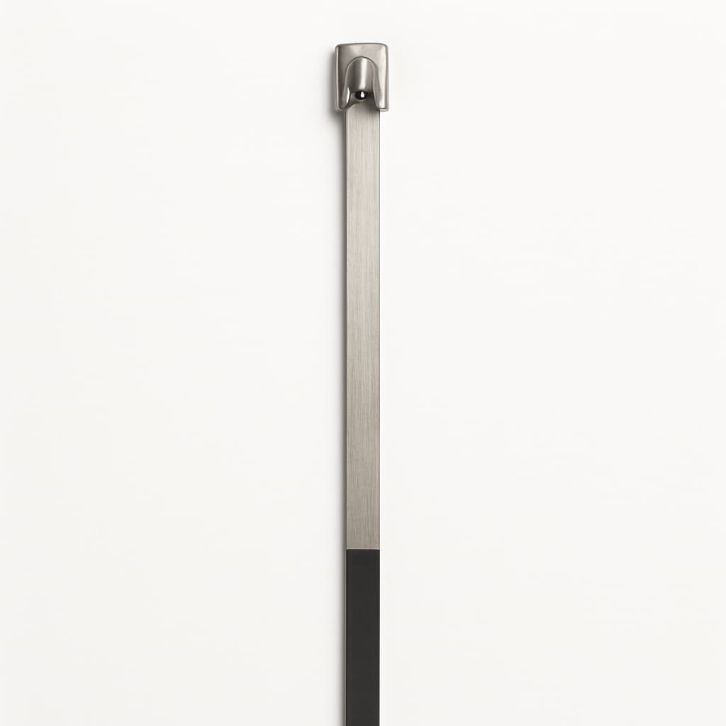 Stainless Steel Ball-Lock Cable Tie, Half Coated, 500 mm x 4.6 mm, S304 — illustrative AI-generated image