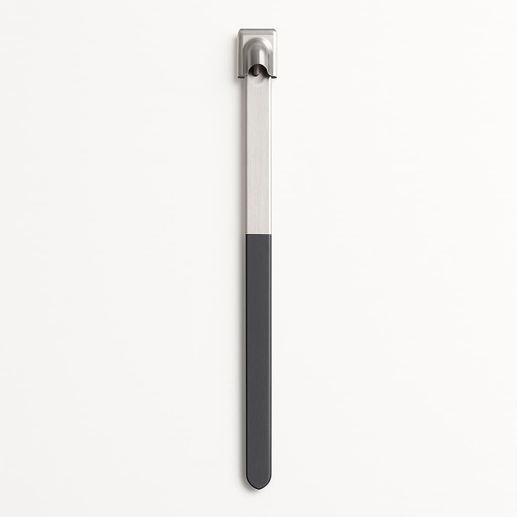 Stainless Steel Ball-Lock Cable Tie, Half Coated, 150 mm x 4.6 mm — illustrative AI-generated image