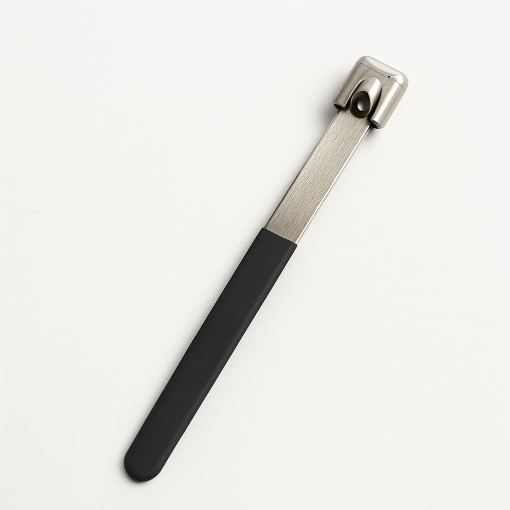 Stainless Steel Ball-Lock Cable Tie, Half Coated, 200 mm x 4.6 mm — illustrative AI-generated image