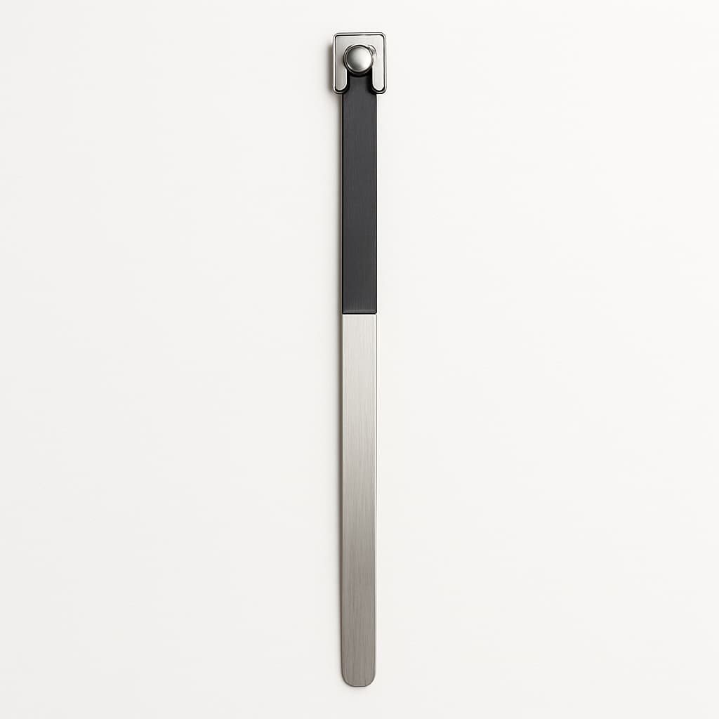Stainless Steel Ball-Lock Cable Tie, Half Coated, 450 mm x 4.6 mm, S316 — illustrative AI-generated image