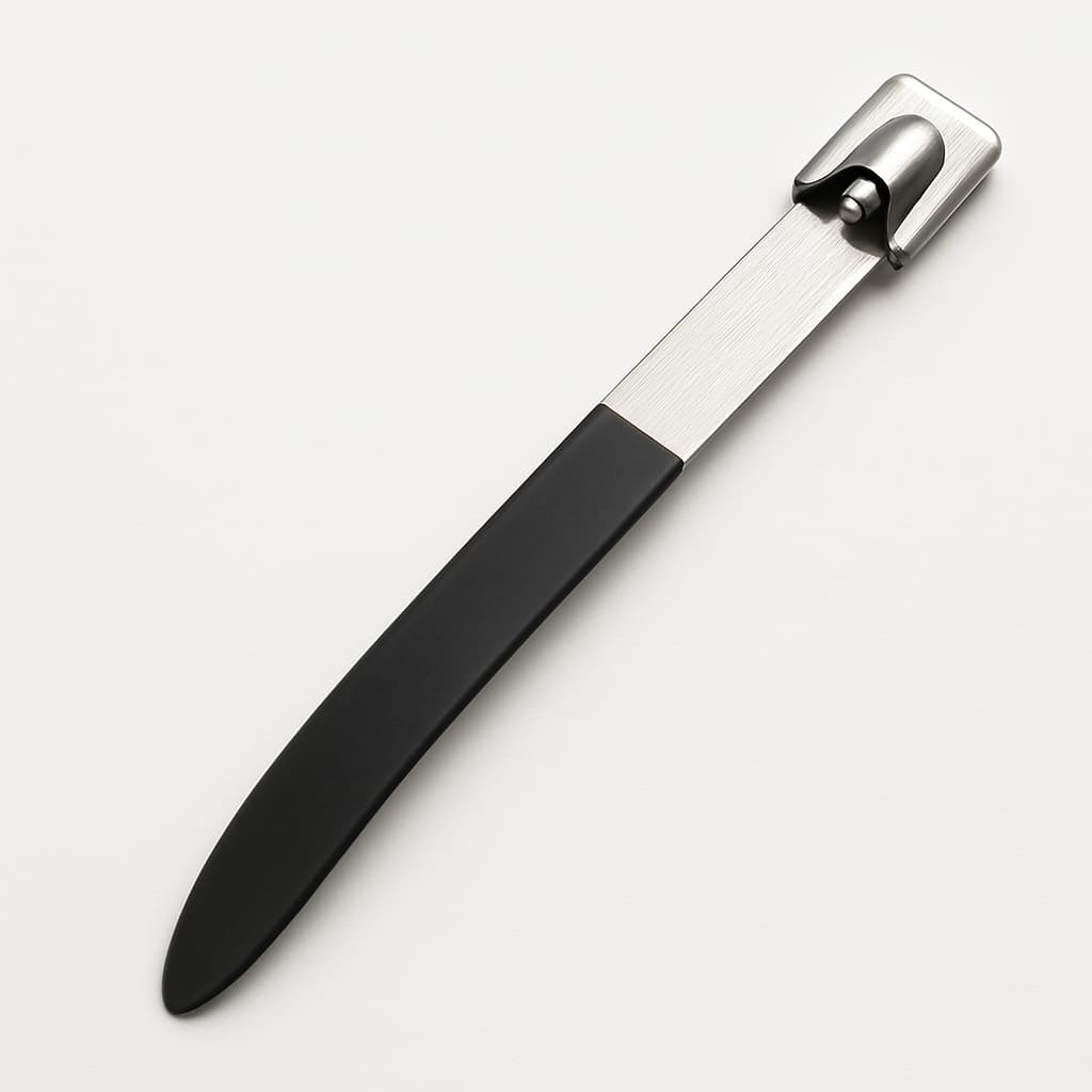 Ball-Lock Half-Coated Stainless Steel Cable Tie 200 mm x 7.9 mm — illustrative AI-generated image