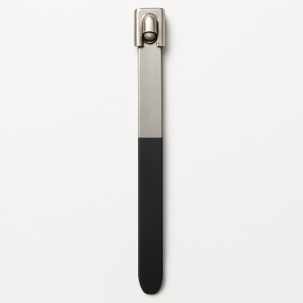 Ball-Lock Stainless Steel Cable Tie, Half Coated, 150 mm x 7.9 mm, S316 — illustrative AI-generated image