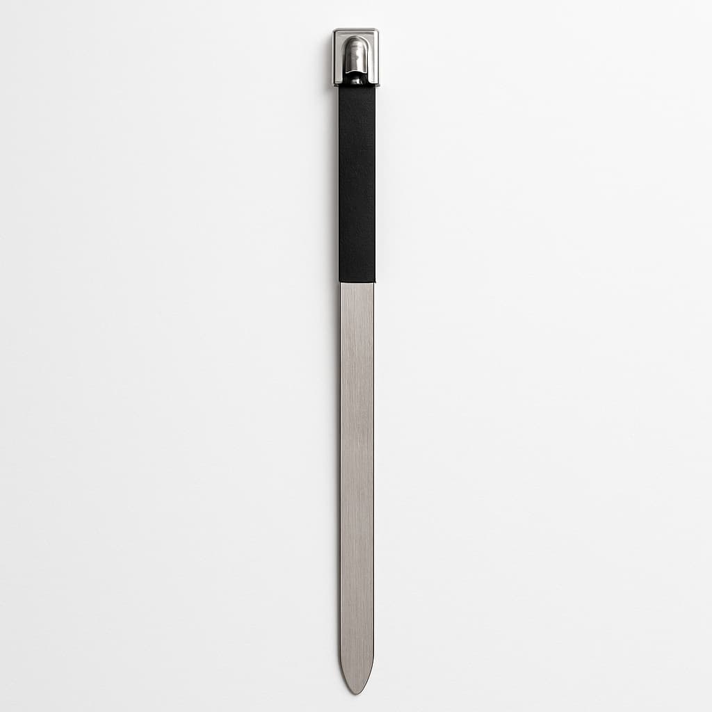 Stainless Steel Ball-Lock Cable Tie, Half Coated, 450 mm x 7.9 mm, S316 — illustrative AI-generated image