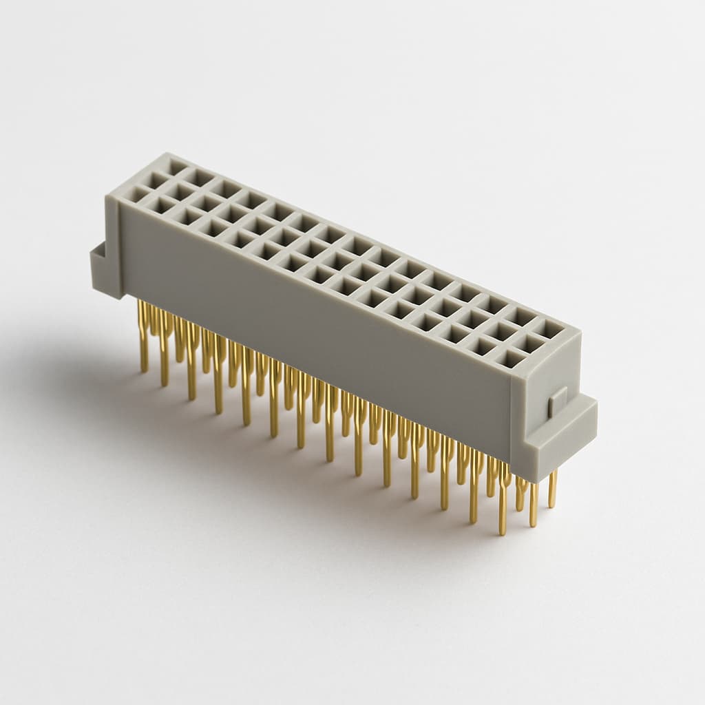 PCIM34W13F300A1/AA 34P C-PCI PCB Connector — illustrative AI-generated image
