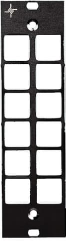 Telegaertner H02024A4100 Front Plate 6x LC Duplex