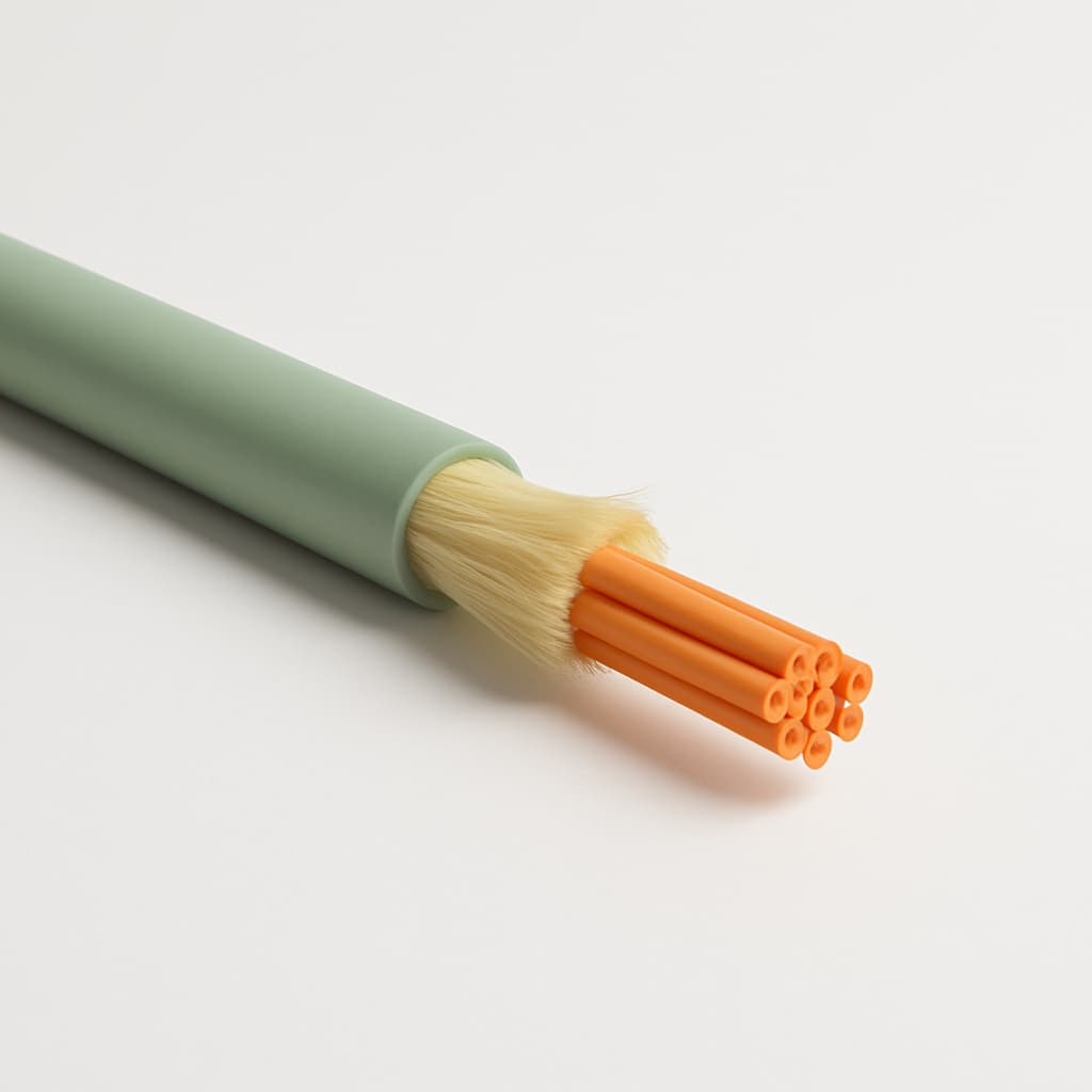 Telegartner L08021T0124 Universal Cable 1x12G50/125 OM2 — illustrative AI-generated image