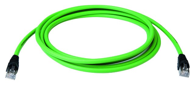 Telegaertner L80401A0003 SF/UTP Cat.5 RJ45 Patch Cord, 2 m