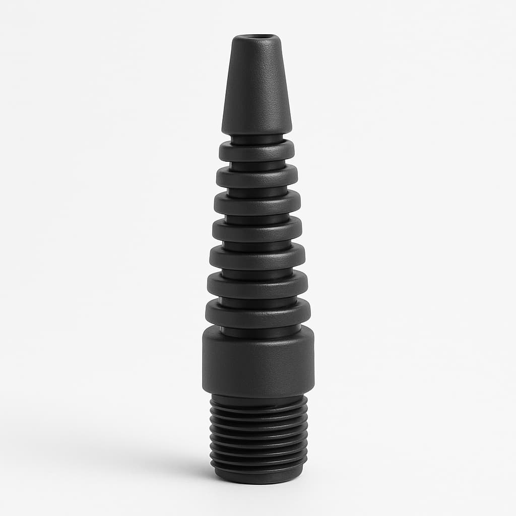 GMF.3K.140.156PEV Bend Relief Plug FUW — illustrative AI-generated image