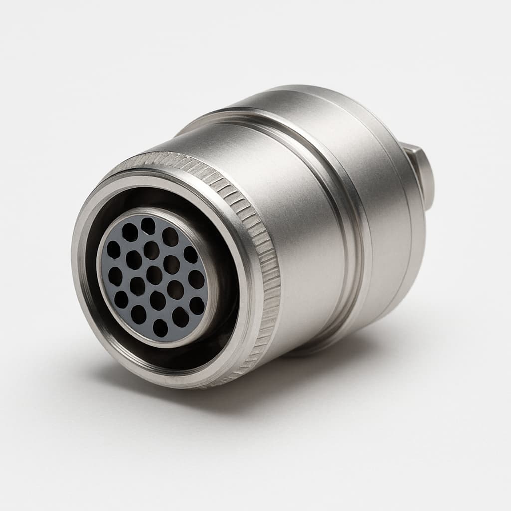 FGS.2F.319.XLMS Female Connector, 19 Positions — illustrative AI-generated image