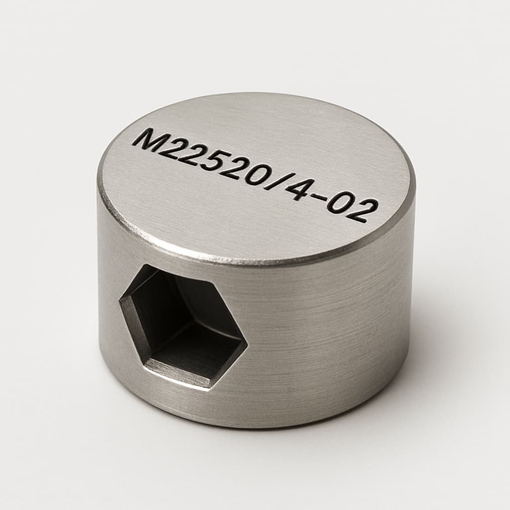 Molex / FCT M22520/4-02 — illustrative AI-generated image