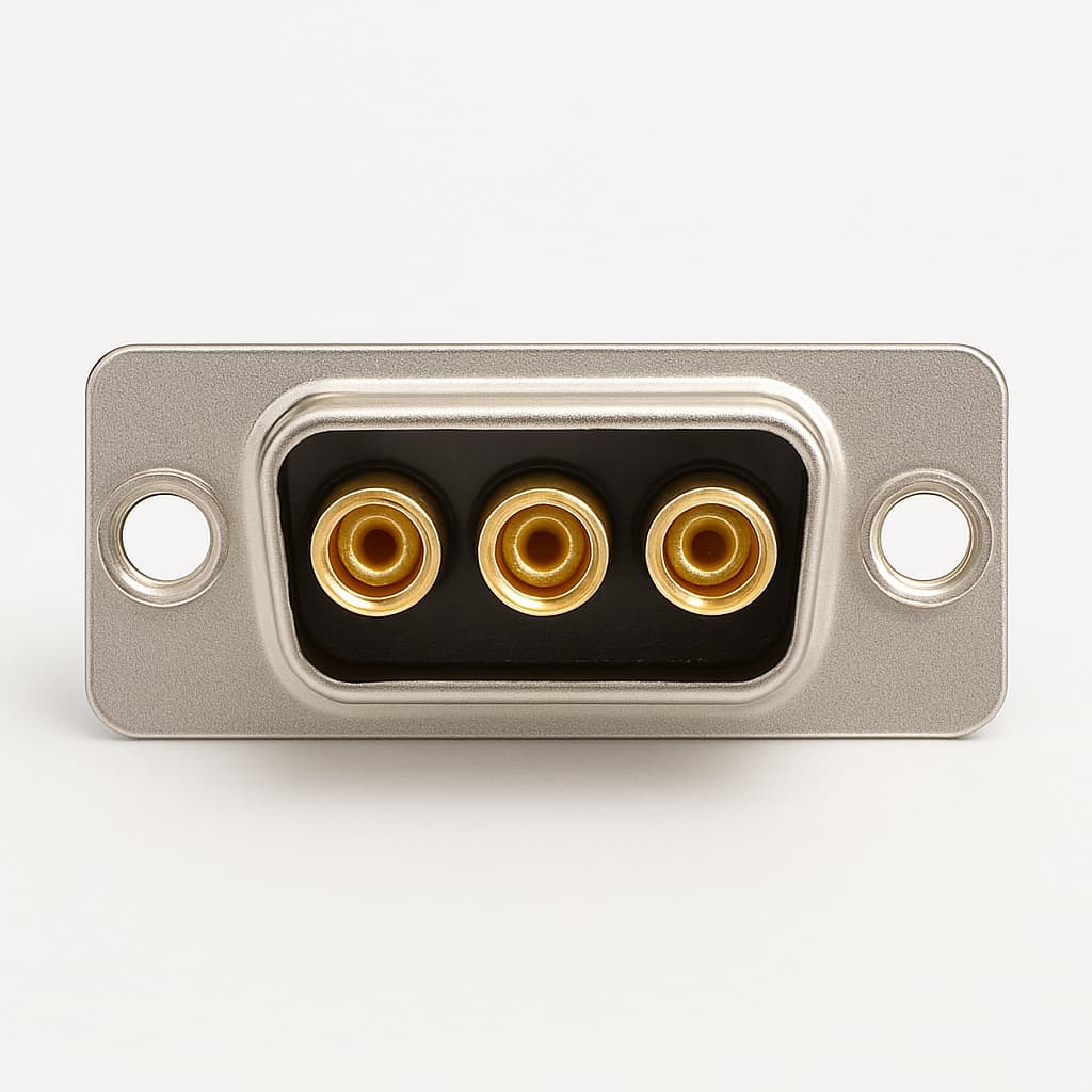 Molex / FCT FM3W3P-1416 D-Sub Male 3W3 — illustrative AI-generated image