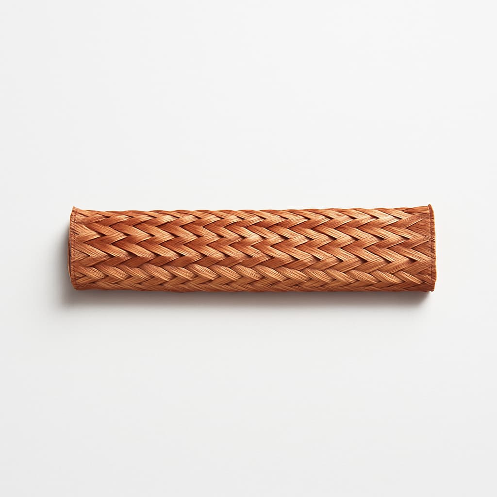 RAB-101-7.5mm Braided Copper Sleeve — illustrative AI-generated image