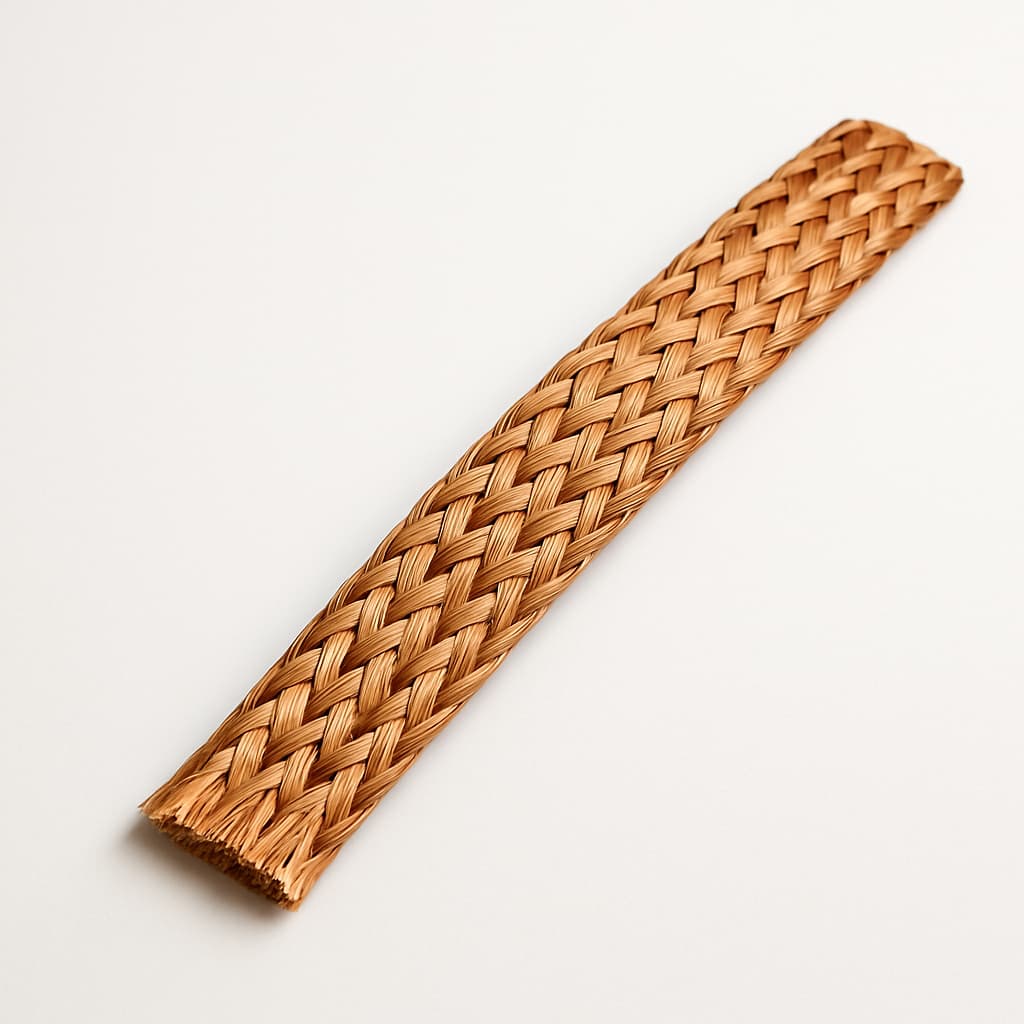 RAB-101-6.0mm Braided Copper Sleeve — illustrative AI-generated image