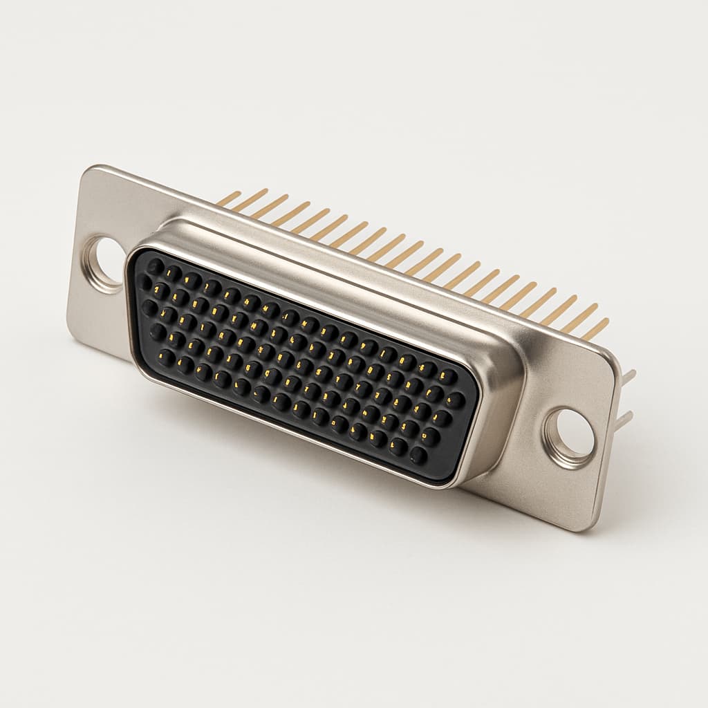 Molex / FCT 1731130206 HD D-Sub PC Receptacle — illustrative AI-generated image